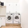 Brookings Shaker Unassembled Wall Kitchen Cabinet W2430, 24 W x 12 D x 30 H, Painted White, Solid Wood, Design House, 561720