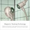 Moen Engage Magnetix Spot Resist Brushed Nickel Multi-Function Handshower and Rainfall Shower Head Trim Combo with Shower Handle, Tub Spout, Metal Hose and Valve, 82304SRN