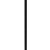 addlon Tree Floor Lamp with 3 Adjustable Rotating Lights and Matching LED Bulbs, Standing Tall Pole Lamps for Living Room, Bedroom, Home, Office - Black