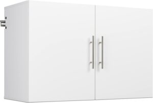 Prepac HangUps Upper Storage Cabinet - Elegant and Spacious Wall Cabinets to Maximize Your Storage, 36" Size, Classic White Finish
