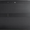 SoBuy Wall Cabinet Laundry Room, Medicine Cabinet for Bathroom Kitchen Garage, 3 Doors Wall Storage Cabinet with Adjustable Shelf, Black FRG231-L-SCH