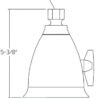 Speakman S-2005-HB-BC Hotel Anystream High Pressure 2.5 GPM Adjustable Shower Head, Brushed Chrome