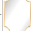 Best Home Fashion Mirror (30" W x 40" L, Golden)