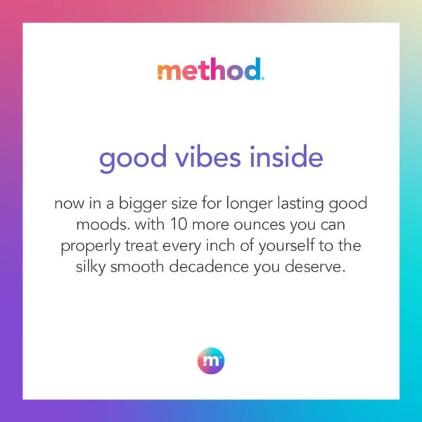 Method Body Wash, Pure Peace, Paraben and Phthalate Free, 28 oz (Pack of 1)