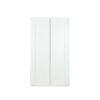 Wall Kitchen Cabinet 24 in. W x 12 in. D x 42 in. H in Shaker White Ready to Assemble