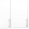 Prepac Elite 3-Door Wall Cabinet/Pantry Storage Cabinet | White, 54W x 24H x 12D | Versatile Garage Wall Cabinet by Prepac