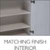 Brookings Shaker Unassembled Wall Kitchen Cabinet W2430, 24 W x 12 D x 30 H, Painted White, Solid Wood, Design House, 561720