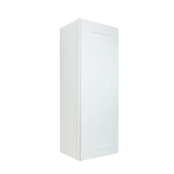 Wall Kitchen Cabinet 15 in. W x 12 in. D x 42 in. H in Shaker White Ready to Assemble