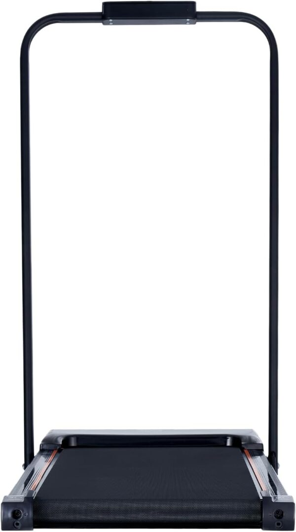 VEVOR Walking Pad with Handle Bar, Under Desk Treadmill for Home Office, 2.5HP Walking Jogging Running Machine, Speed 6.2-7.6MPH Folding Treadmill, with Remote Control and LED Display