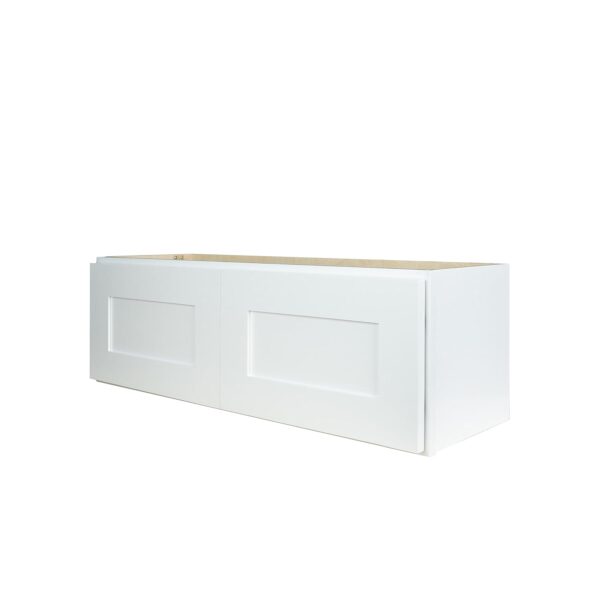Wall Kitchen Cabinet 36 in. W x 12 in. D x 12 in. H in Shaker White Ready to Assemble