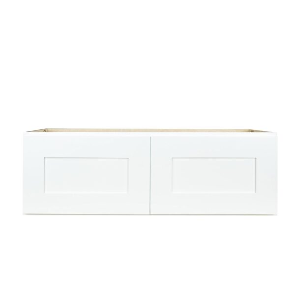Wall Kitchen Cabinet 36 in. W x 12 in. D x 12 in. H in Shaker White Ready to Assemble