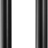 Door Pull Handles 24inch Pull Solid Standoffs Heavy-Duty Commercial Grade-304 Stainless Steel Modern Commercial Interior Exterior Door Pull Push Two Side Glass Door Barn Door Handle（Black）