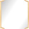 Best Home Fashion Mirror (30" W x 40" L, Golden)