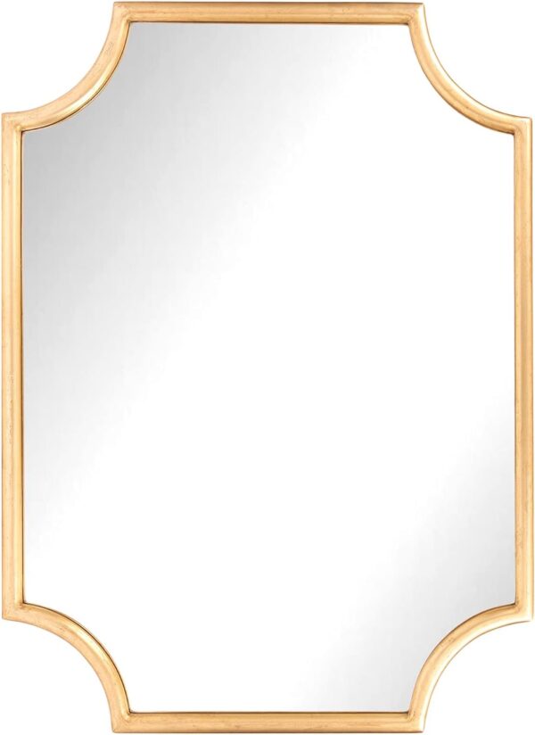Best Home Fashion Mirror (30" W x 40" L, Golden)