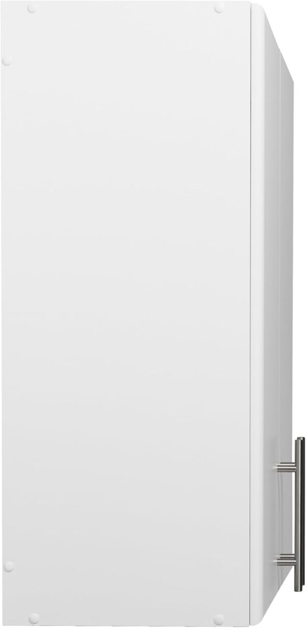 Prepac Elite 32" Wall Cabinet, White Storage Cabinet, Bathroom Cabinet, Pantry Cabinet with 1 Adjustable Shelf 12" D x 32" W x 30" H, WEW-3230
