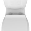 American Standard 606AA002.020 H2Option Two-Piece Toilet with Toilet Seat and Wax Ring, Elongated Front, Chair Height, Dual Flush, White, 0.92 - 1.28 gpf