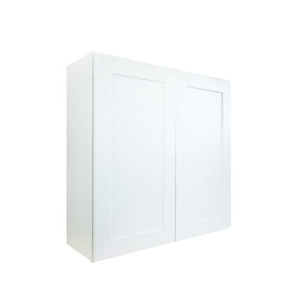 Wall Kitchen Cabinet 30 in. W x 12 in. D x 36 in. H in Shaker White Ready to Assemble