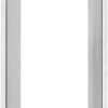 Door Pull Handles 24inch Square Solid Standoffs Heavy-Duty Commercial Grade-304 Stainless Steel Modern Commercial Interior Exterior Door Pull Push Two Side Glass Barn Door Handle Brushed Finish
