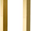 12 inch Square Shower Pull Push Entry Door Handle Double Sided, Brushed Gold Stainless Steel Back to Back Sliding Barn Door Handles, Fit for Glass Door Wooden Door