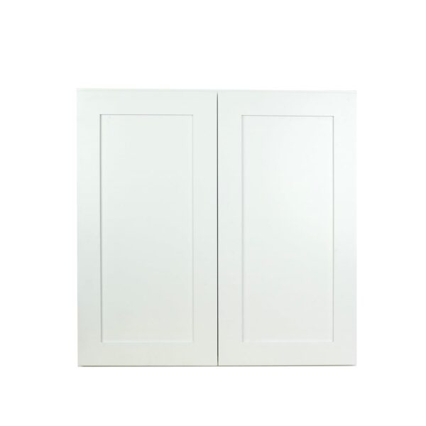 Wall Kitchen Cabinet 30 in. W x 12 in. D x 36 in. H in Shaker White Ready to Assemble