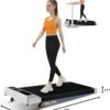 Walking Pad Treadmill, Walking pad with Incline,2 in 1 Walking pad for Walking and Jogging, Compact Treadmill for Home Office with LED Display