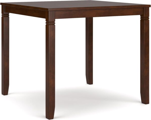 Signature Design by Ashley Bennox 5 Piece Counter Height Dining Set, Includes Table & 4 Barstools, Brown