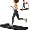 Walking Pad Under Desk Treadmill, Walking Pad for Home Small, 2.5 HP Portable Walking Running Treadmills with Remote Control, 265 LBS Capacity, LED Display