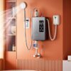 Instant Water Heater Smart Wall Mounted Electric Shower Tankless Instant Water Heater Thermostat for Bathroom Kitchen