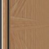 48 inch Round Stainless Steel Door Pull Push Handle Double Sided, French Sliding Barn Door Handle, H Shape Commercial Door Pull Handles, Black