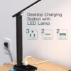 61UCE4cIneL._AC_SL1500_.jpg Addtam LED Desk Lamp, Power Strip with 3 Outlets 4 USB Charging Ports(2 USBC), 4 Modes 5 Level Brightness Touch Lamp, Small Desk Lamp for Home Office College Dorm Room Essentials