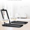 Walking Treadmill - Treadmills for Home & Office - Portable Treadmill with Remote Control, LED Display, 265 LB Capacity, Space-Saving Compact Treadmill for Walking, Jogging, and Running