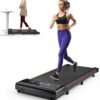 SMUG Treadmill |Space-Saving Design for Home & Office | Quiet & Portable Walking Pad | Ideal for Small Spaces | Black