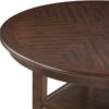 New Classic Furniture Amy 5-Piece Counter Dining Table Set, Cherry Brown