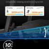 Walking Pad Treadmill with Incline, 2 in 1 Foldable Treadmills for Home Small Office, 300lbs Portable Compact Under Desk Treadmill with App, Remote Control and LED Display