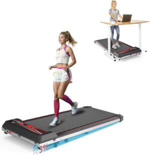 3 in 1 Portable Treadmill and Walking Pad, with Incline for Home/Office, Remote Control and LED Display