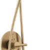 Delta Faucet Nicoli 14 Series Single-Handle Tub and Shower Trim Kit, Gold Shower Faucet with 6-Spray H2Okinetic Hand Held Shower Head with Hose, Champagne Bronze 144749-CZ-HS (Shower Valve Included)