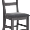 Signature Design by Ashley Bridson Modern 6 Piece Dining Set, Includes Dining Table, 4 Chairs & Bench, Gray