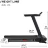 NordicTrack T Series: Perfect Treadmills for Home Use, Walking or Running Treadmill with Incline, Bluetooth Enabled, 300 lbs User Capacity