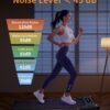 Walking Pad Treadmill, Anylife Incline Walking Pad Under Desk Treadmill 330lb Capacity, 2.5HP Portable Treadmills for Home, Compact Treadmill Small Running Pad with LED Display, Remote Control
