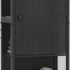Small Bathroom Wall Cabinet, Bathroom Storage Cabinet Wall Mounted, Black Modern Medicine Cabinet, 3-Tier Wall Mounted Storage Cabinet Over The Toilet for Small Spaces, Living Room