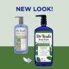 Dr Teal's Body Wash with Pure Epsom Salt, Relax & Relief with Eucalyptus & Spearmint, 24 fl oz (Pack of 2)