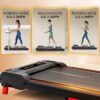 Walking Pad Treadmill, Anylife Incline Walking Pad Under Desk Treadmill 330lb Capacity, 2.5HP Portable Treadmills for Home, Compact Treadmill Small Running Pad with LED Display, Remote Control
