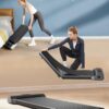 WALKINGPAD Z1 Walking Pad Treadmill, 180°Foldable Under Desk Treadmill for Home Office with 242lb Capacity, 2 in 1 Portable Treadmill for Walking and Jogging Remote Control in LED Display