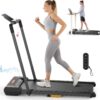 YOSUDA Walking Pad Treadmills -Under Desk Treadmills for Home/Office 265LBS Weight Capacity & Bluetooth Speaker