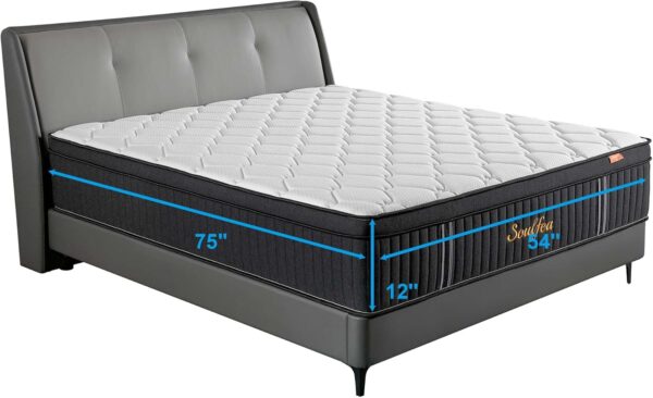 716lmv1d5wL._AC_SL1500_.jpg Full Size Mattress,12 Inch Hybrid Full Mattress in a Box with Memory Foam & Individual Pocket Spring for Edge Support,Pressure Relief,Medium Firm,CertiPUR-US.