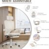 Ergonomic Office Chair, Adjustable Lumbar Support, 400LBS Capacity, Retractable Footrest, Breathable Mesh Back Gaming, Adjustable Headrest