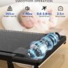 Walking Pad Treadmill, Walking pad with Incline,2 in 1 Walking pad for Walking and Jogging, Compact Treadmill for Home Office with LED Display