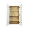 Wall Kitchen Cabinet 24 in. W x 12 in. D x 42 in. H in Shaker White Ready to Assemble