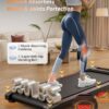 Walking Pad Treadmill, Anylife Incline Walking Pad Under Desk Treadmill 330lb Capacity, 2.5HP Portable Treadmills for Home, Compact Treadmill Small Running Pad with LED Display, Remote Control