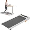 Walking Pad, 2.5HP Under Desk Treadmill for Home Office, 300 Lbs Capacity Portable Treadmill with Remote Control & LED Display, 2 in 1 Treadmill for Walking Jogging and Running